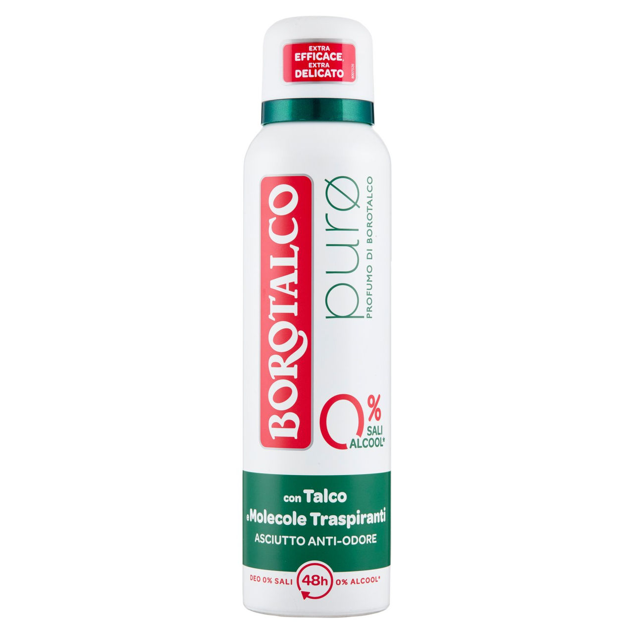 Borotalco purø Profumo di Borotalco Deo 0% Sali 150 ml
