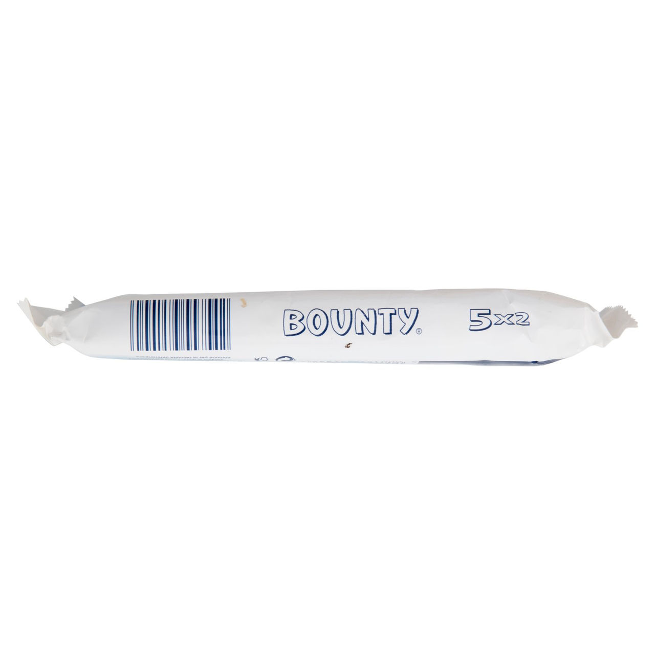 Bounty Snack di Cioccolato al Latte Ripiena al Cocco, Multipack da 5 x 57g