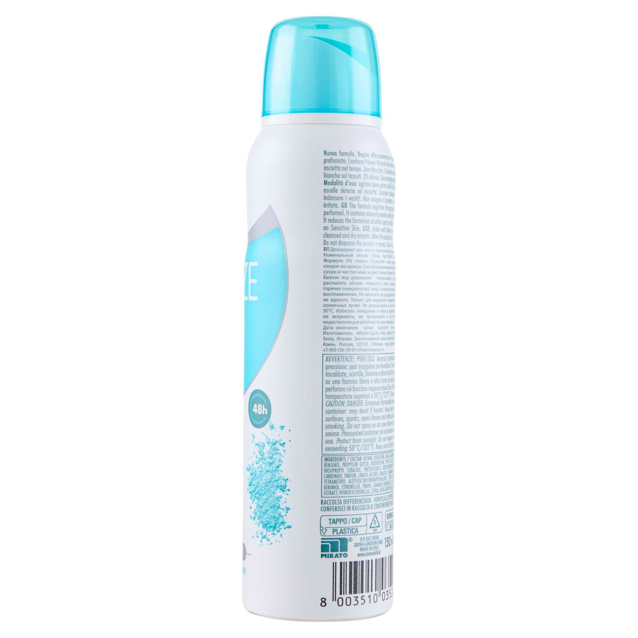 Breeze Neutro Minerals 0% Alcool Deodorante Spray 150 mL