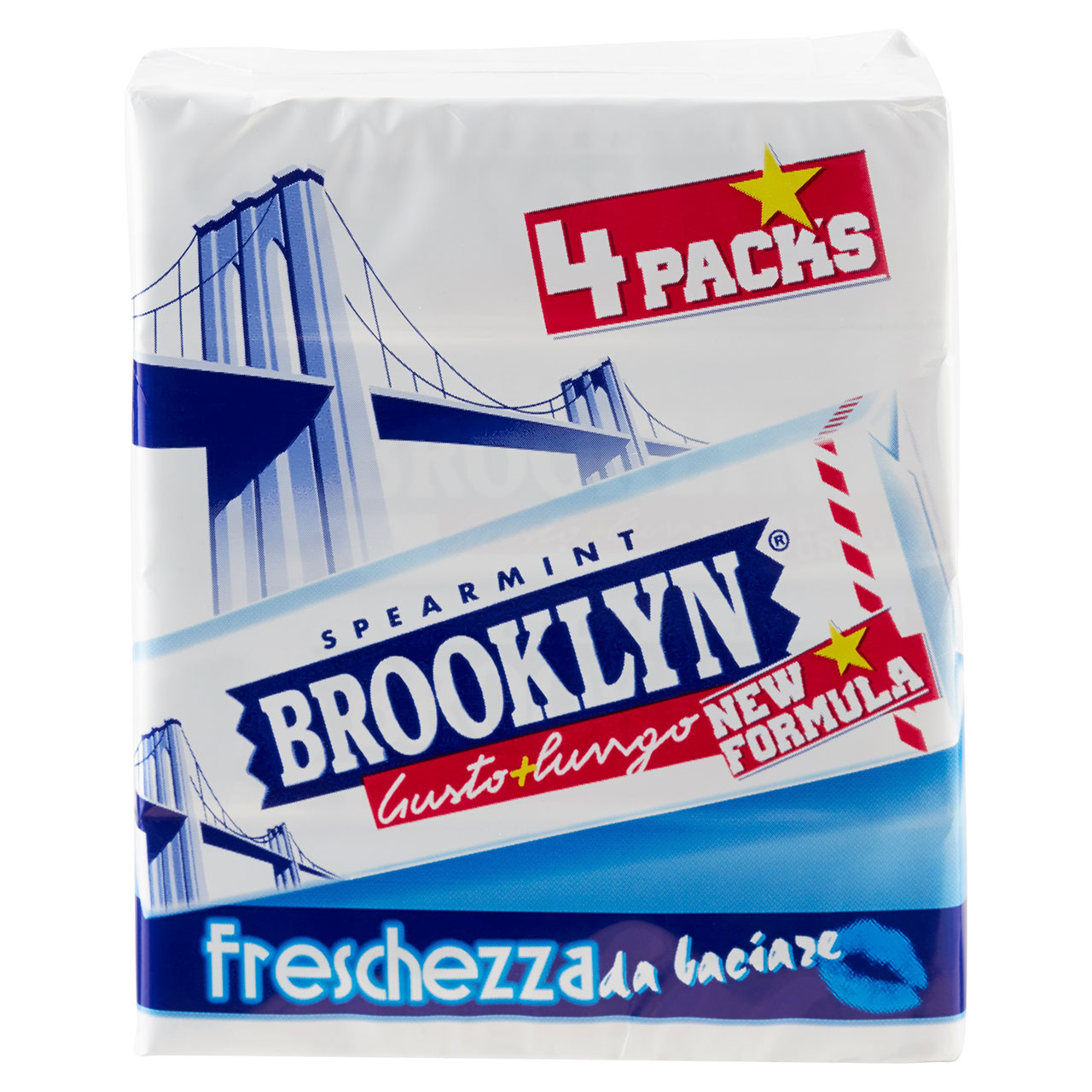 Brooklyn Chewing gum spearmint 100 g