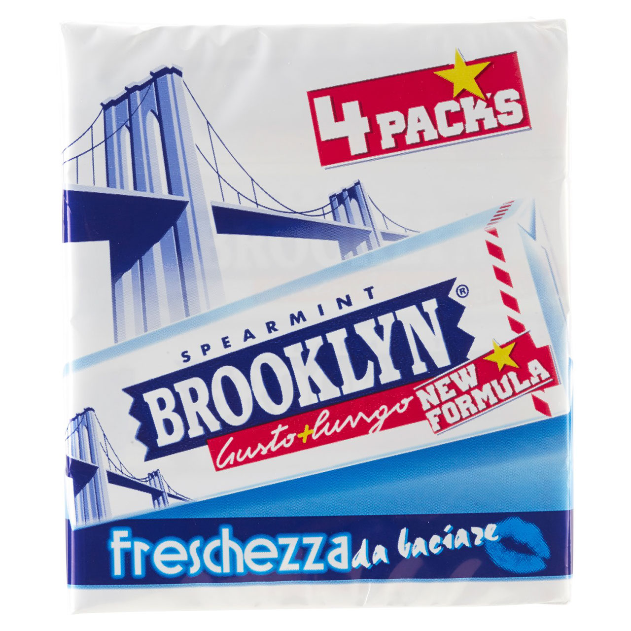 Brooklyn Chewing gum spearmint 100 g