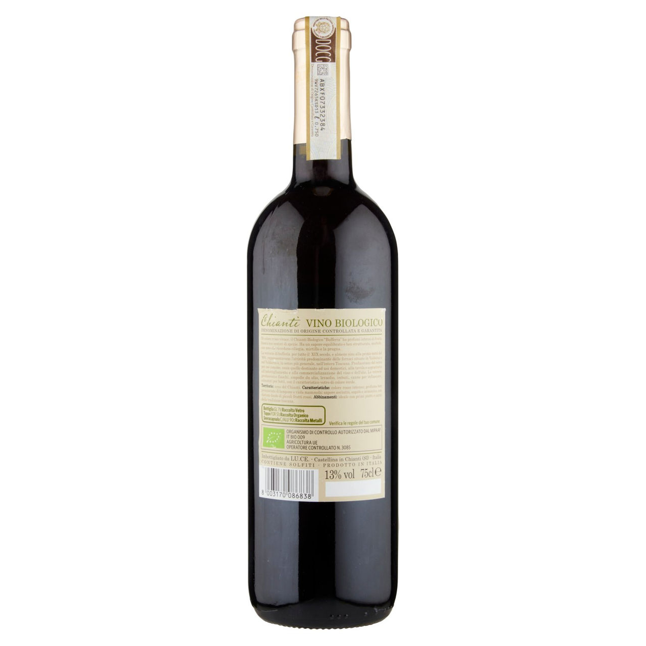 BUFFERIA Chianti DOCG Biologico 75 cl