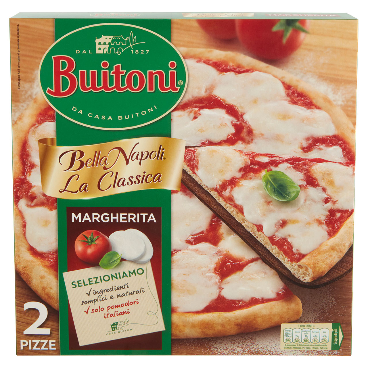 Buitoni Bella Napoli Pizza Surgelata (2 Pizze) | Conad