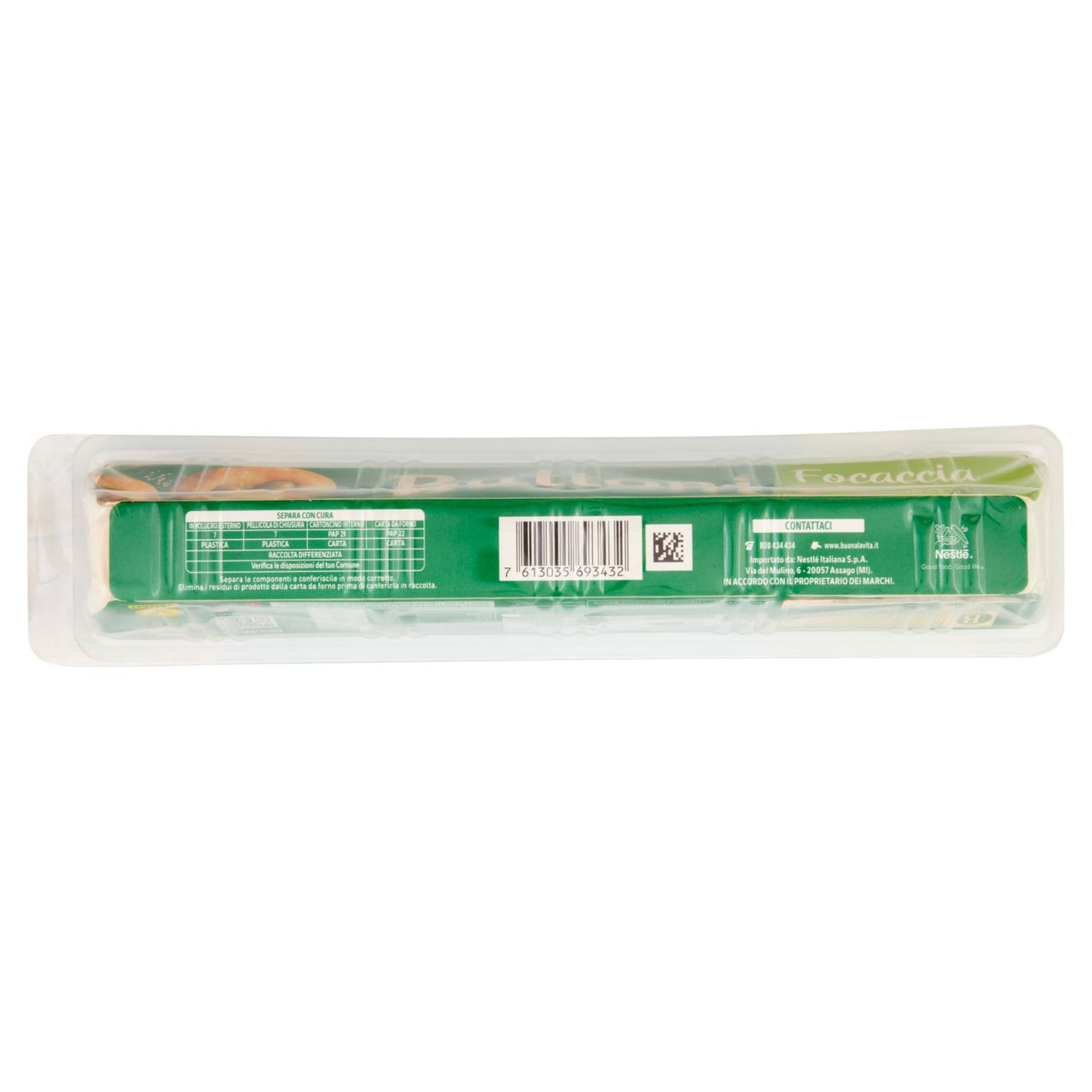 BUITONI Focaccia Soffice Pasta per Focaccia Rotonda Rotolo 375g