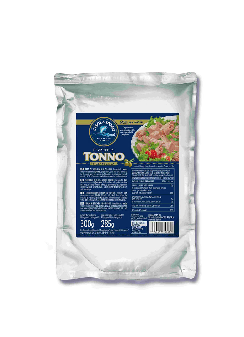 Busta Trancetto Tonno Isola d'Oro  300 g