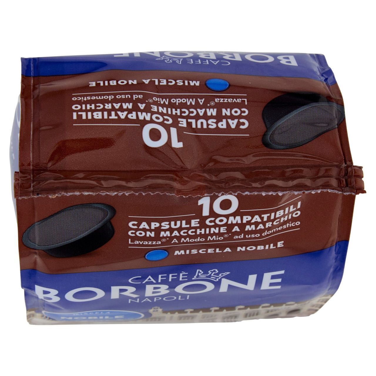 Caffè Borbone Miscela Nobile Capsule Compatibili Lavazza* A modo Mio* ad uso domestico 10 x 7,2 g