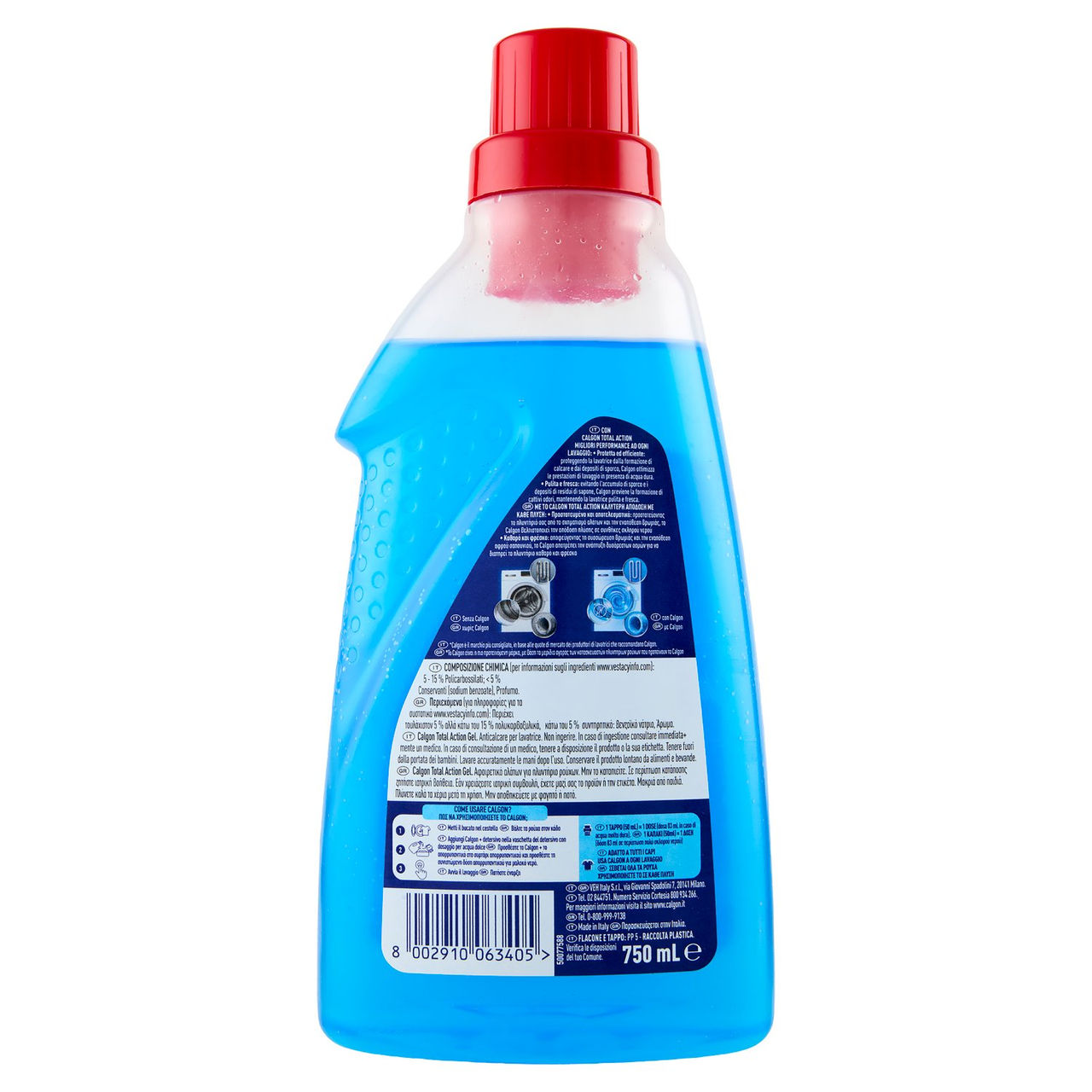 Calgon Gel Total Action 750 ml