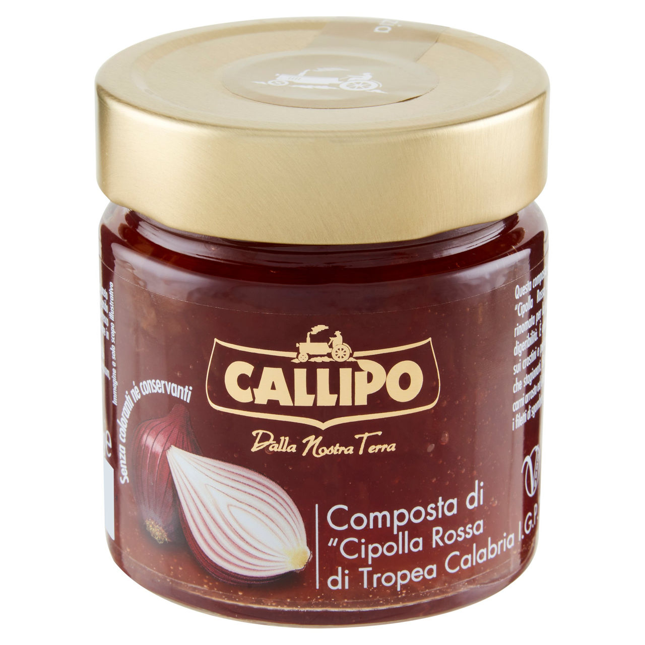 Callipo Composta di "Cipolla Rossa di Tropea Calabria I.G.P." 280 g