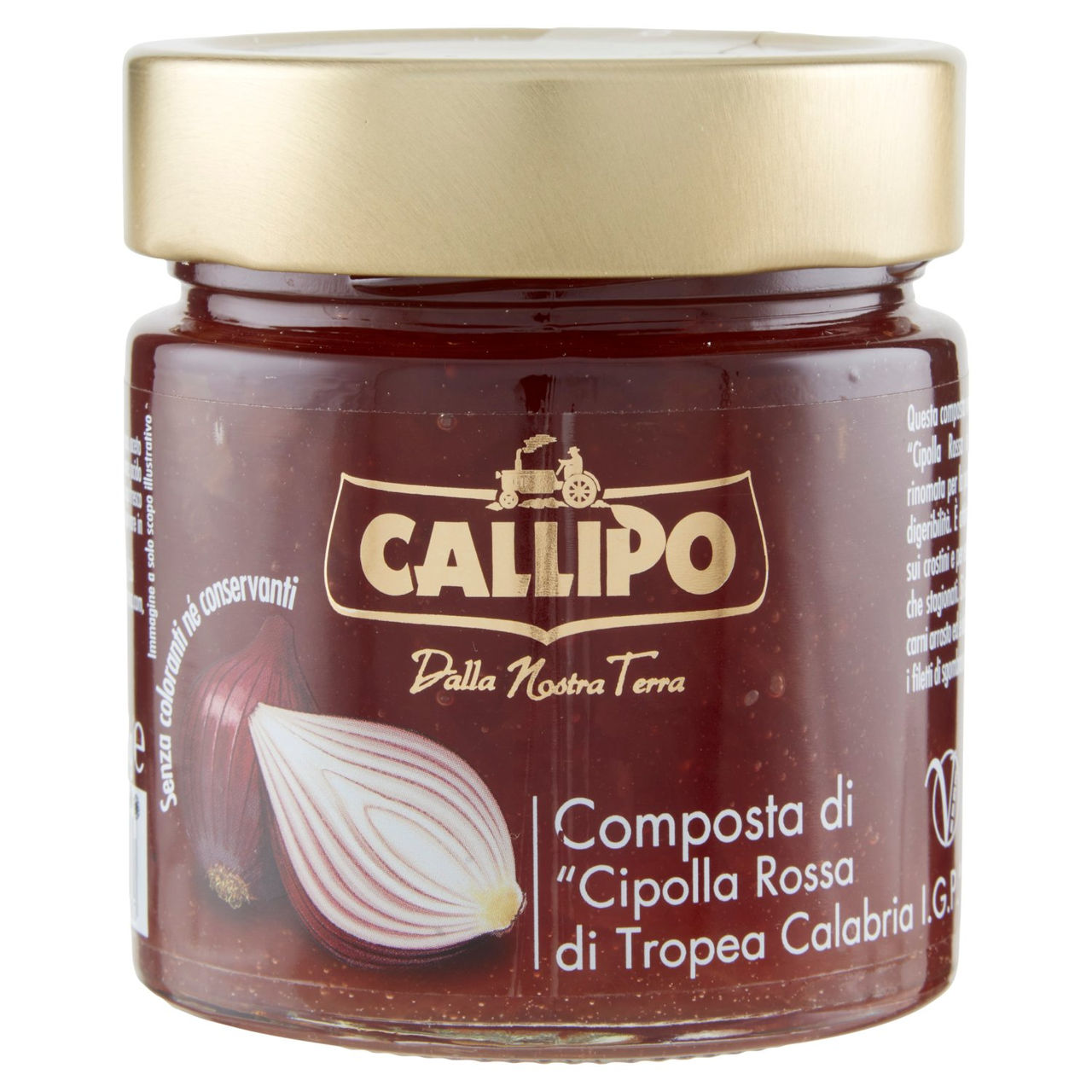 Callipo Composta di "Cipolla Rossa di Tropea Calabria I.G.P." 280 g