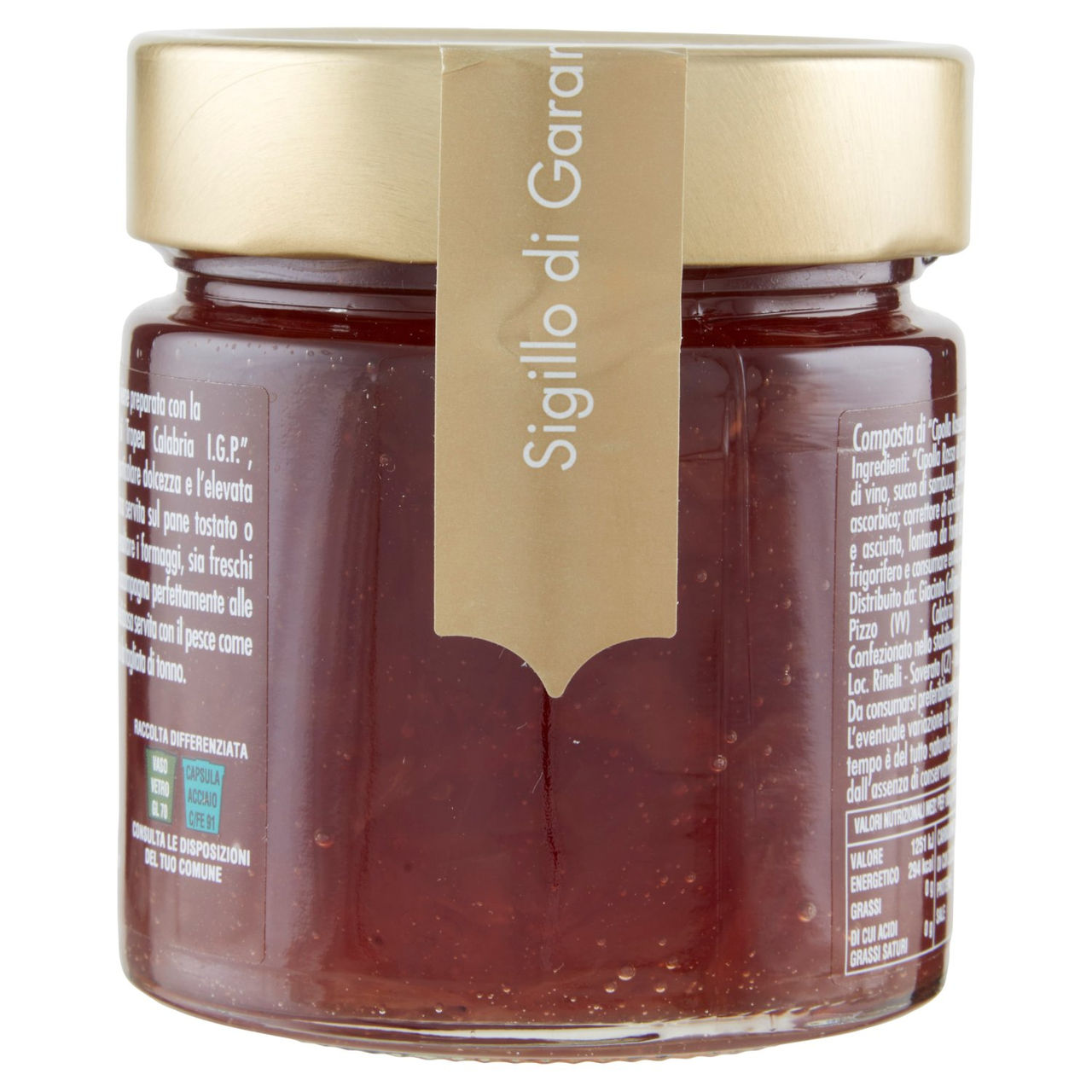 Callipo Composta di "Cipolla Rossa di Tropea Calabria I.G.P." 280 g