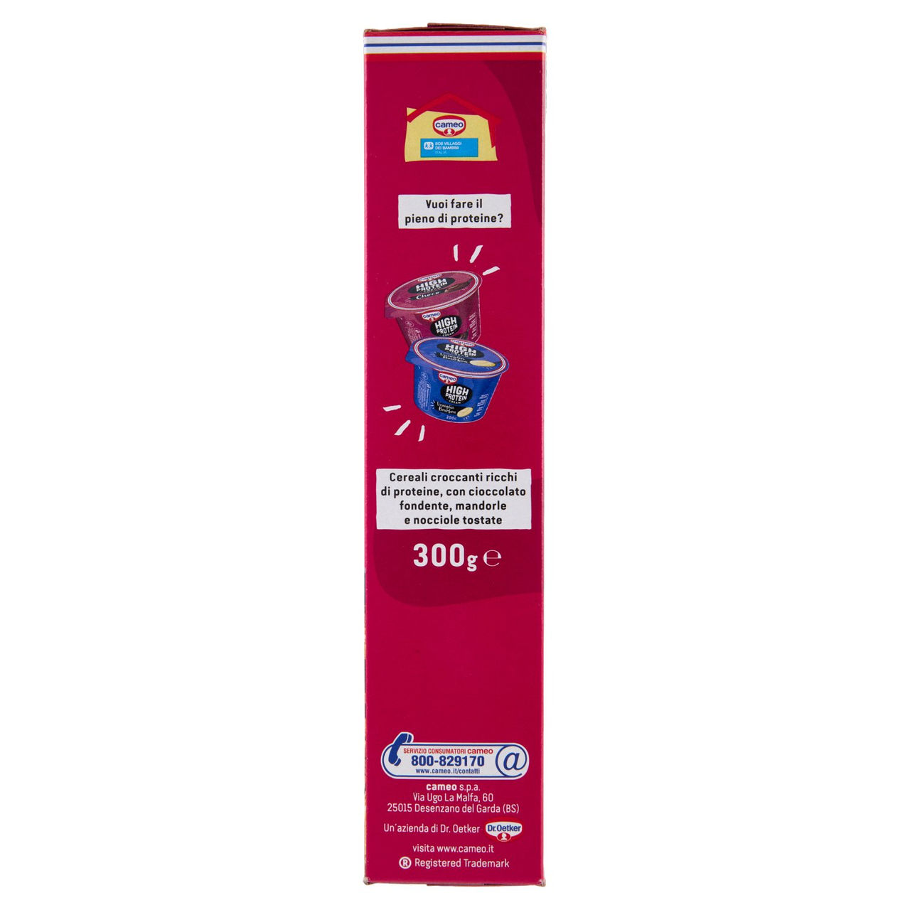 cameo High Protein Müesli Cioccolato Mandorle e nocciole 300 g