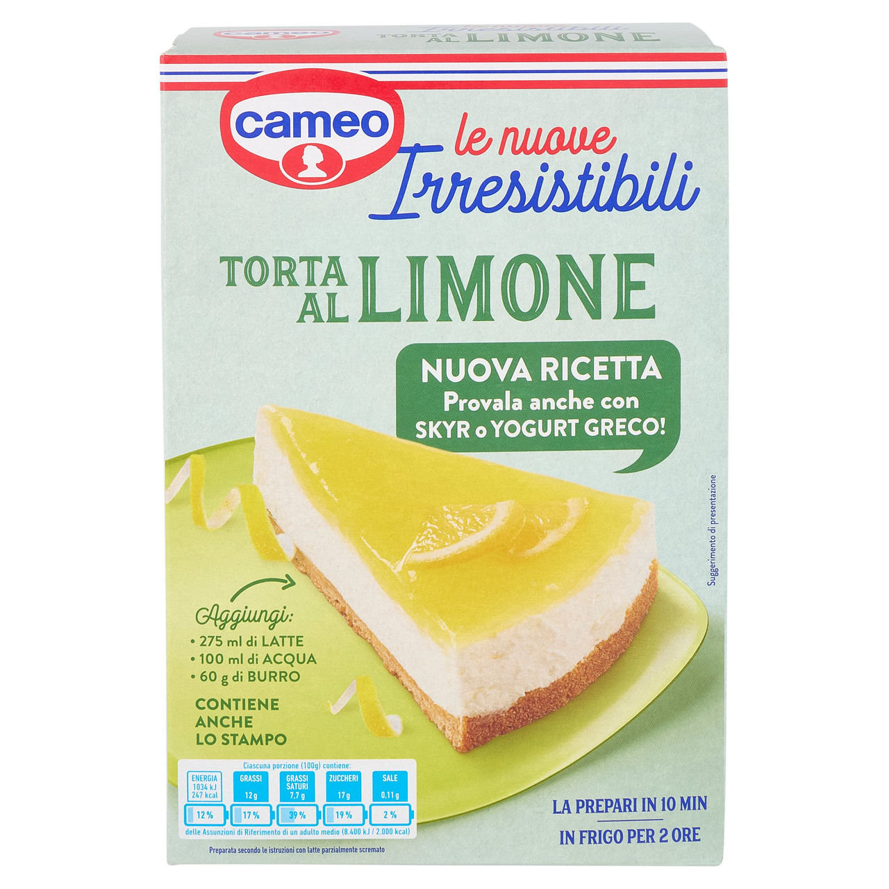 cameo le nuove Irresistibili Torta al Limone 257 g