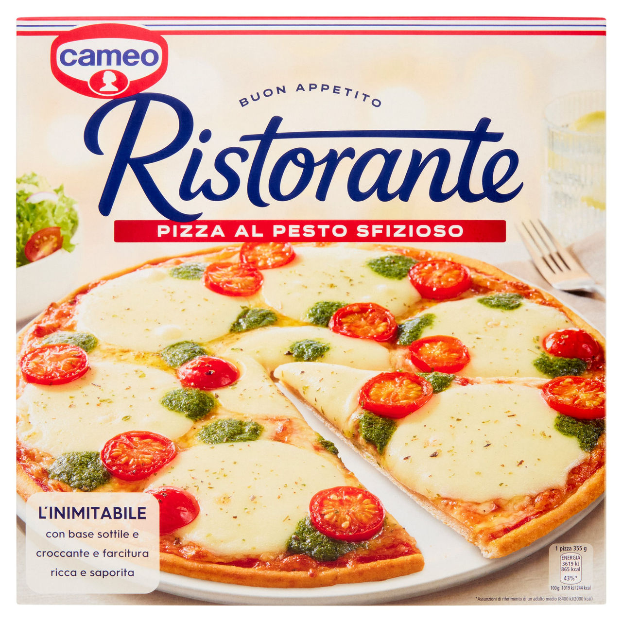 cameo Ristorante Pizza al Pesto Sfizioso 355 g