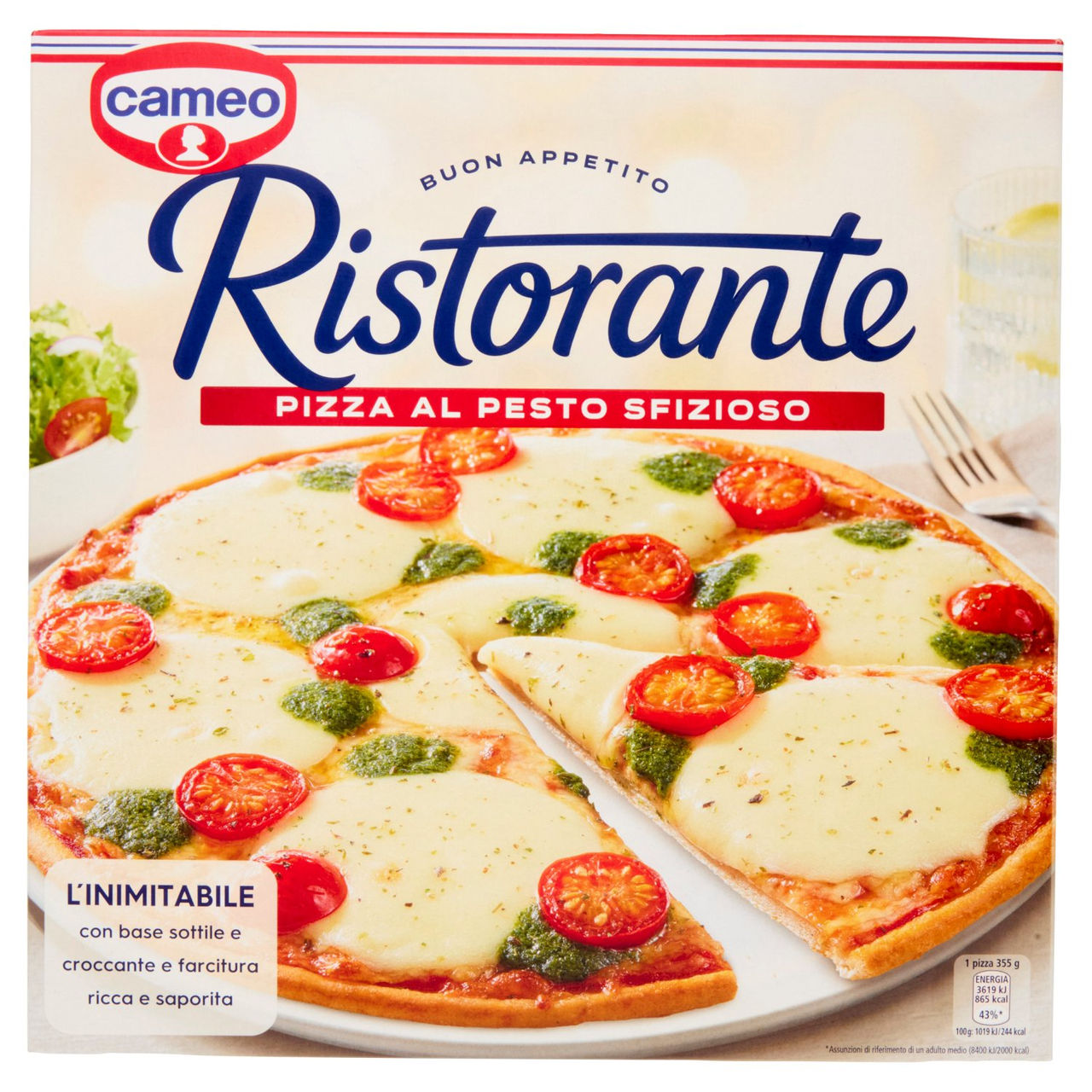 cameo Ristorante Pizza al Pesto Sfizioso 355 g