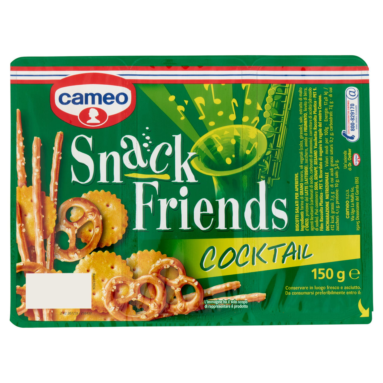 cameo Snack Friends Cocktail 150 g