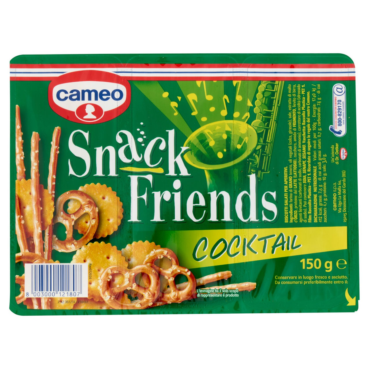 cameo Snack Friends Cocktail 150 g