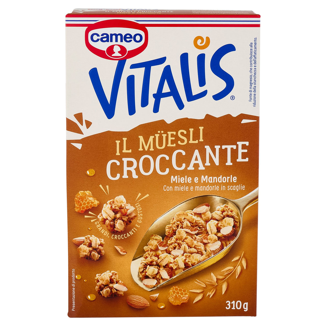 cameo Vitalis il Müesli Croccante Miele e Mandorle 310 g