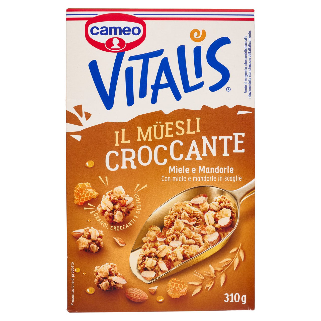 cameo Vitalis il Müesli Croccante Miele e Mandorle 310 g