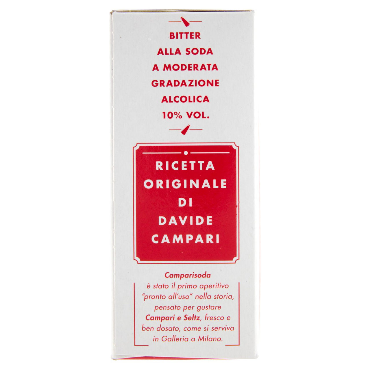 Campari Soda l'Aperitivo Bitter alla Soda Bottiglie 5 x 9,8 cl