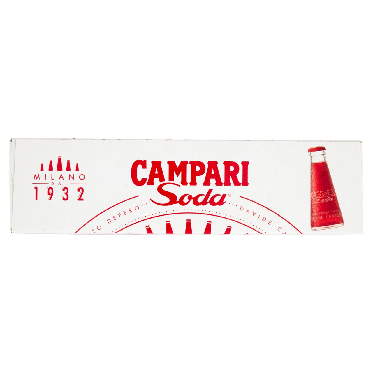 Campari Soda l'Aperitivo Bitter alla Soda Bottiglie 5 x 9,8 cl