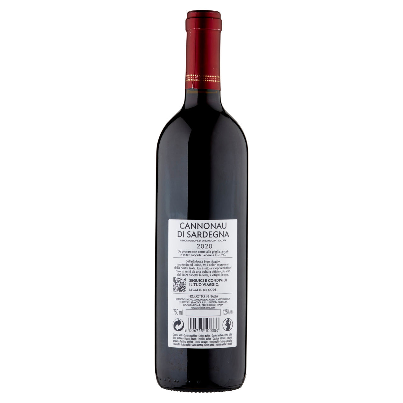 Cannonau di Sardegna DOC Sella & Mosca  750 ml