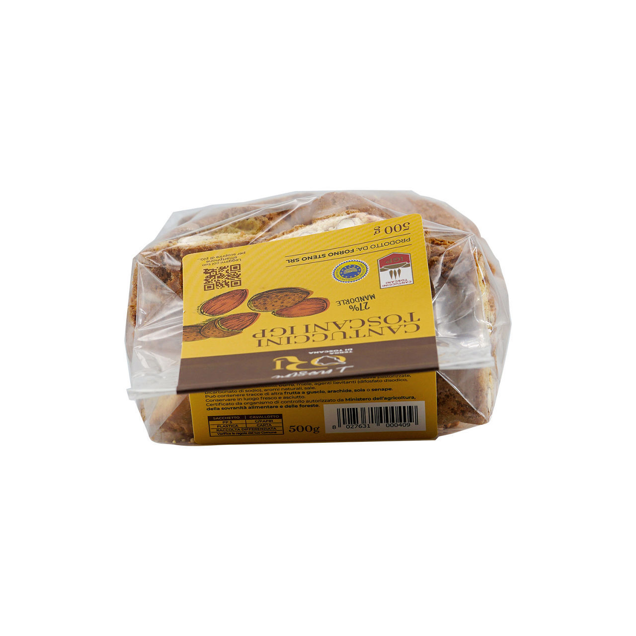 Cantucci Toscani IGP I NOSTRI ORI  500 g