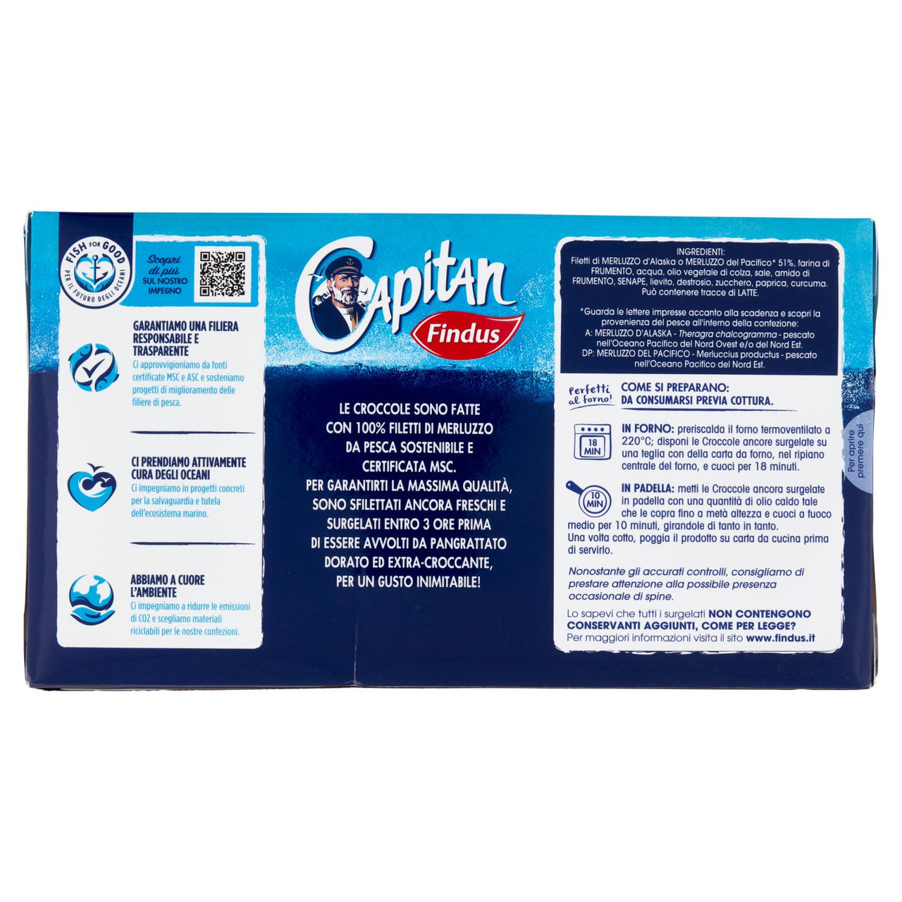 Capitan Findus 4 Croccole in vendita online