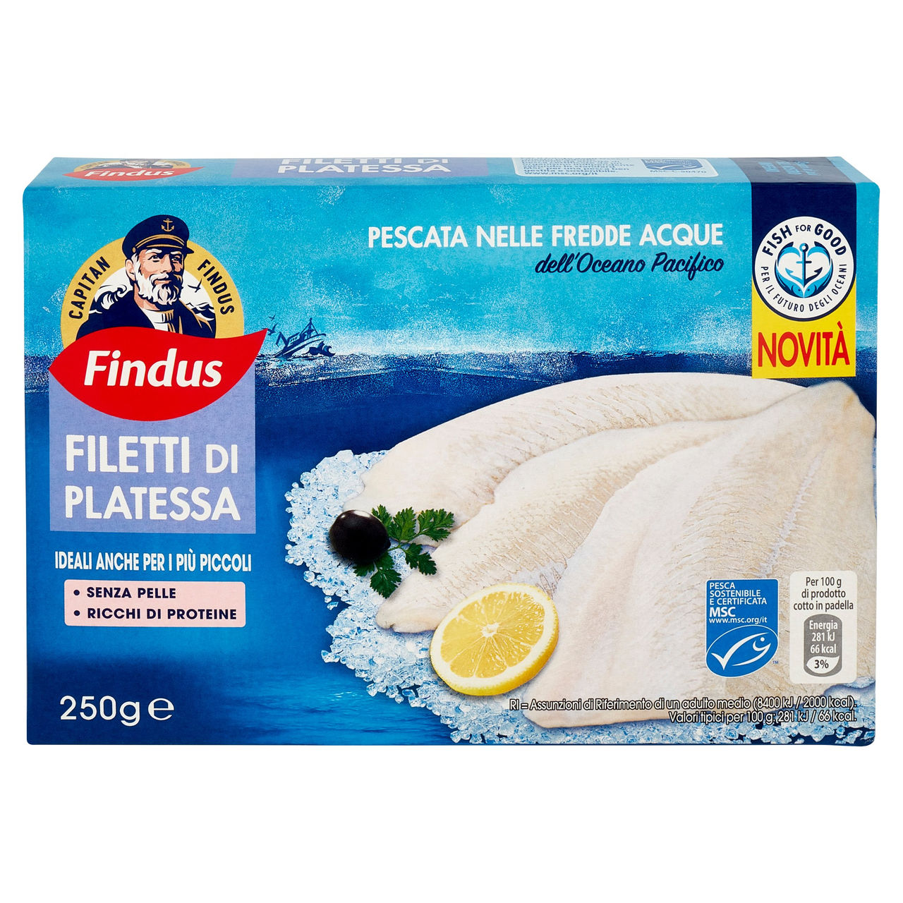 Capitan Findus Filetti di Platessa 250 g