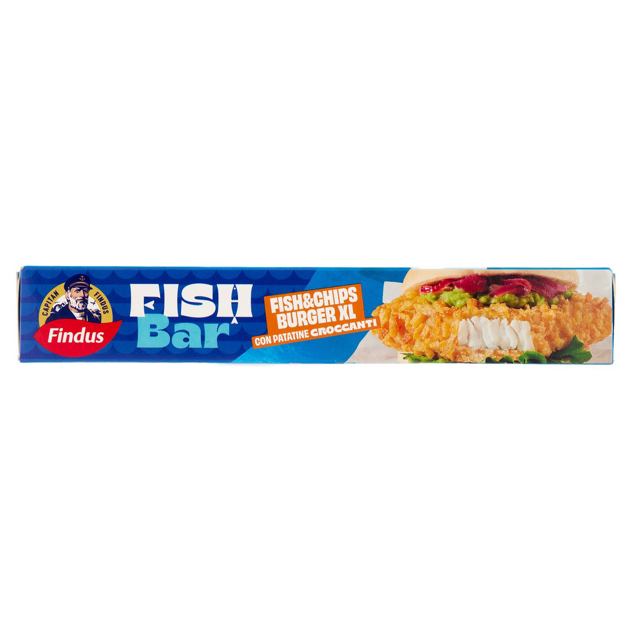 Capitan Findus Fish Bar 2 Fish & Chips Burger XL 270 g