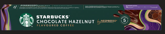 Capsule compatibili Nespresso Starbucks chocolate hazelnut 51 g