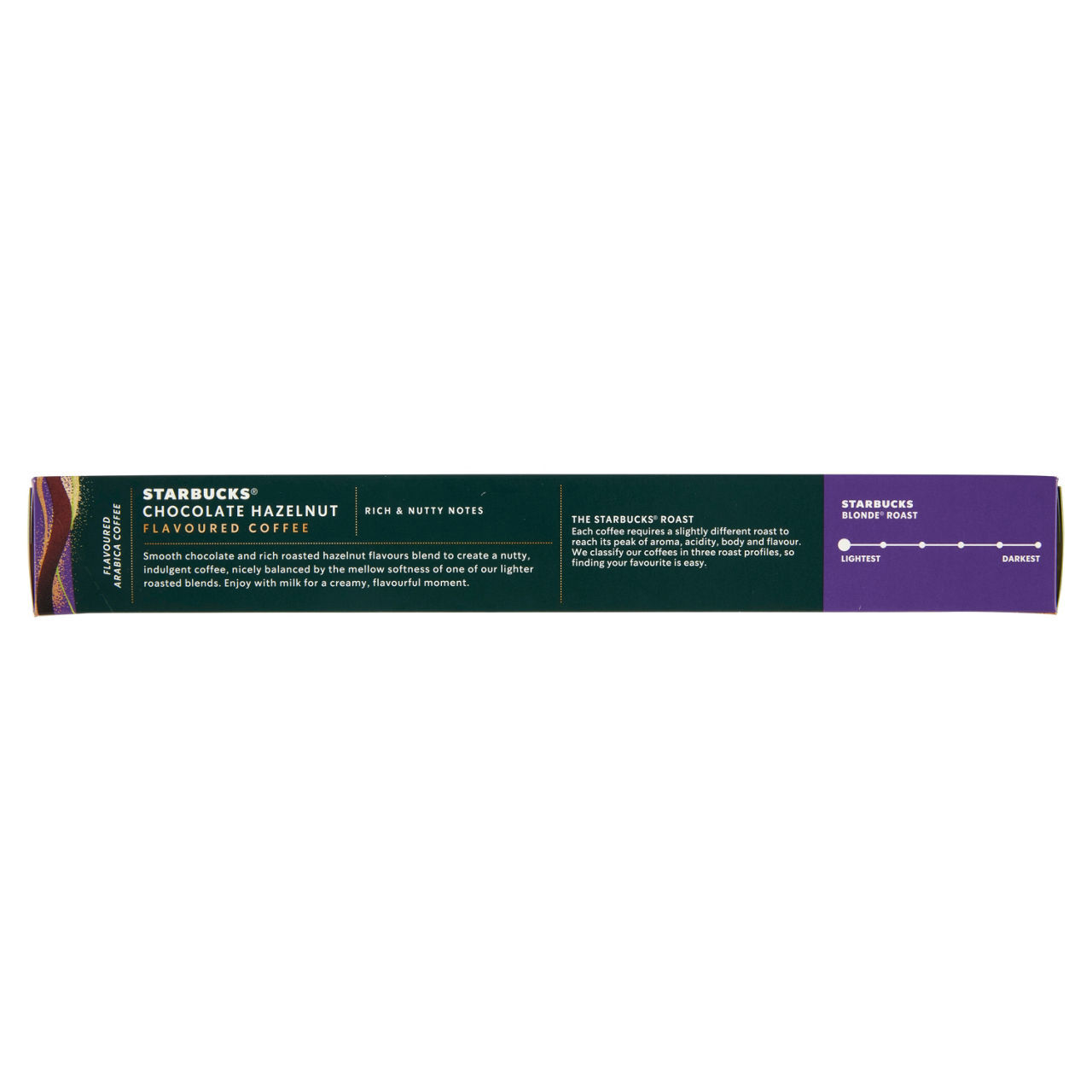 Capsule compatibili Nespresso Starbucks chocolate hazelnut 51 g