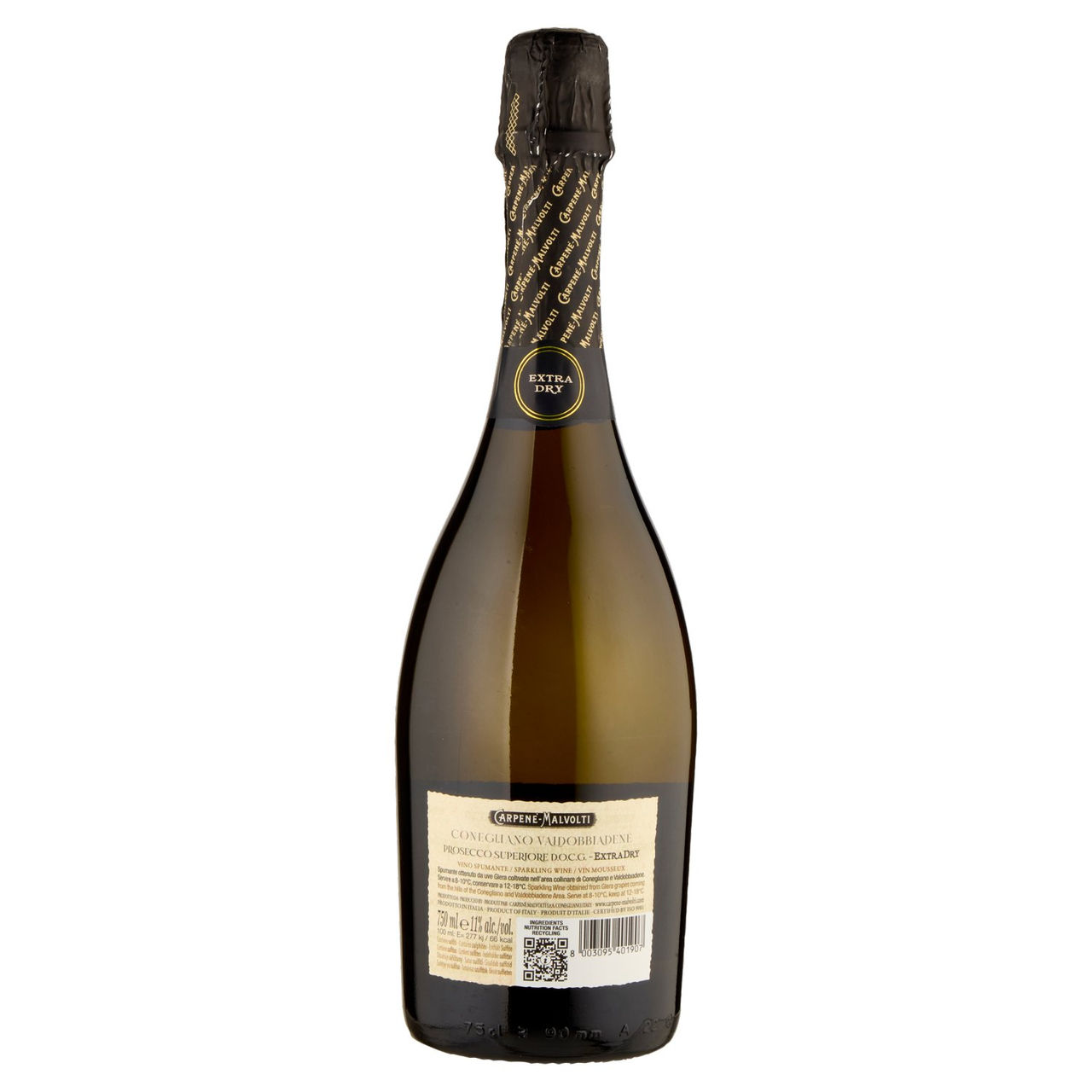 Carpenè-Malvolti Conegliano Valdobbiadene Prosecco Superiore D.O.C.G. Extra Dry 750 ml