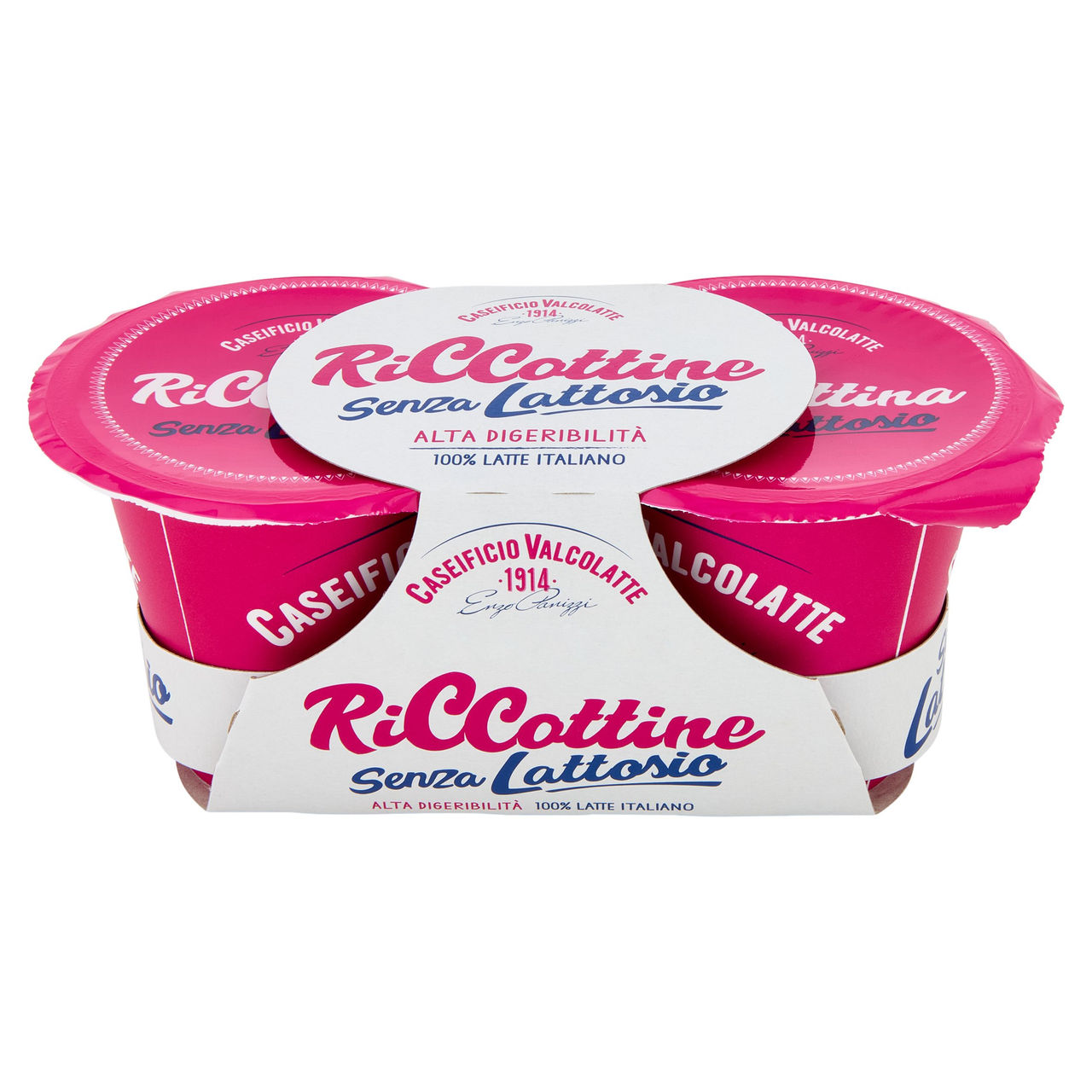 Caseificio Valcolatte Riccottine Senza Lattosio 2 x 90 g