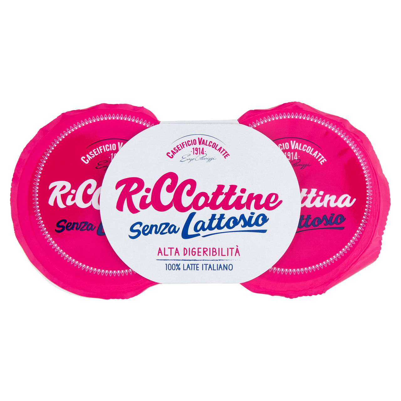 Caseificio Valcolatte Riccottine Senza Lattosio 2 x 90 g