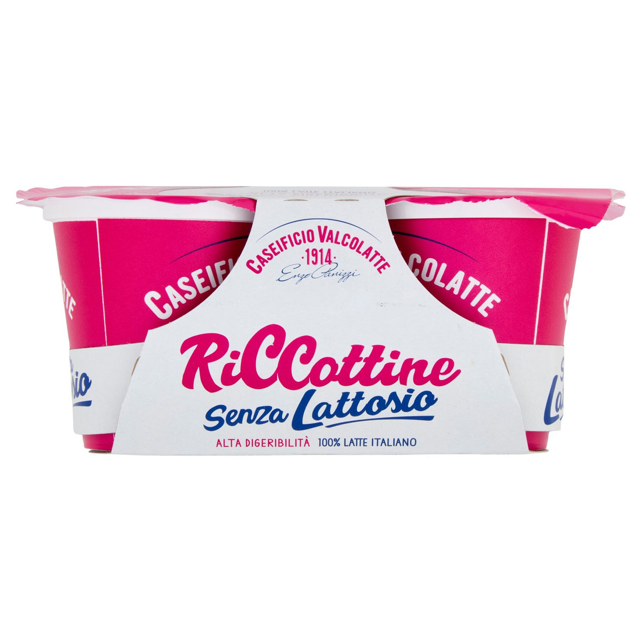 Caseificio Valcolatte Riccottine Senza Lattosio 2 x 90 g