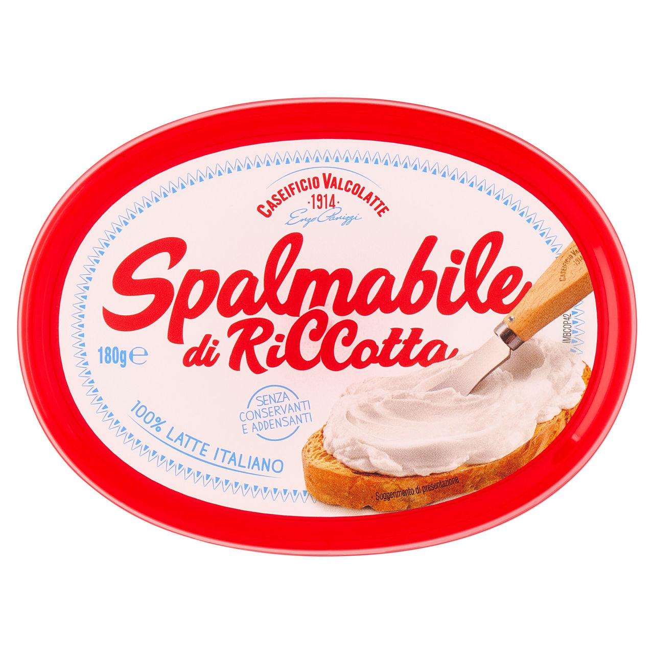 Caseificio Valcolatte Spalmabile di RiCCotta 180 g
