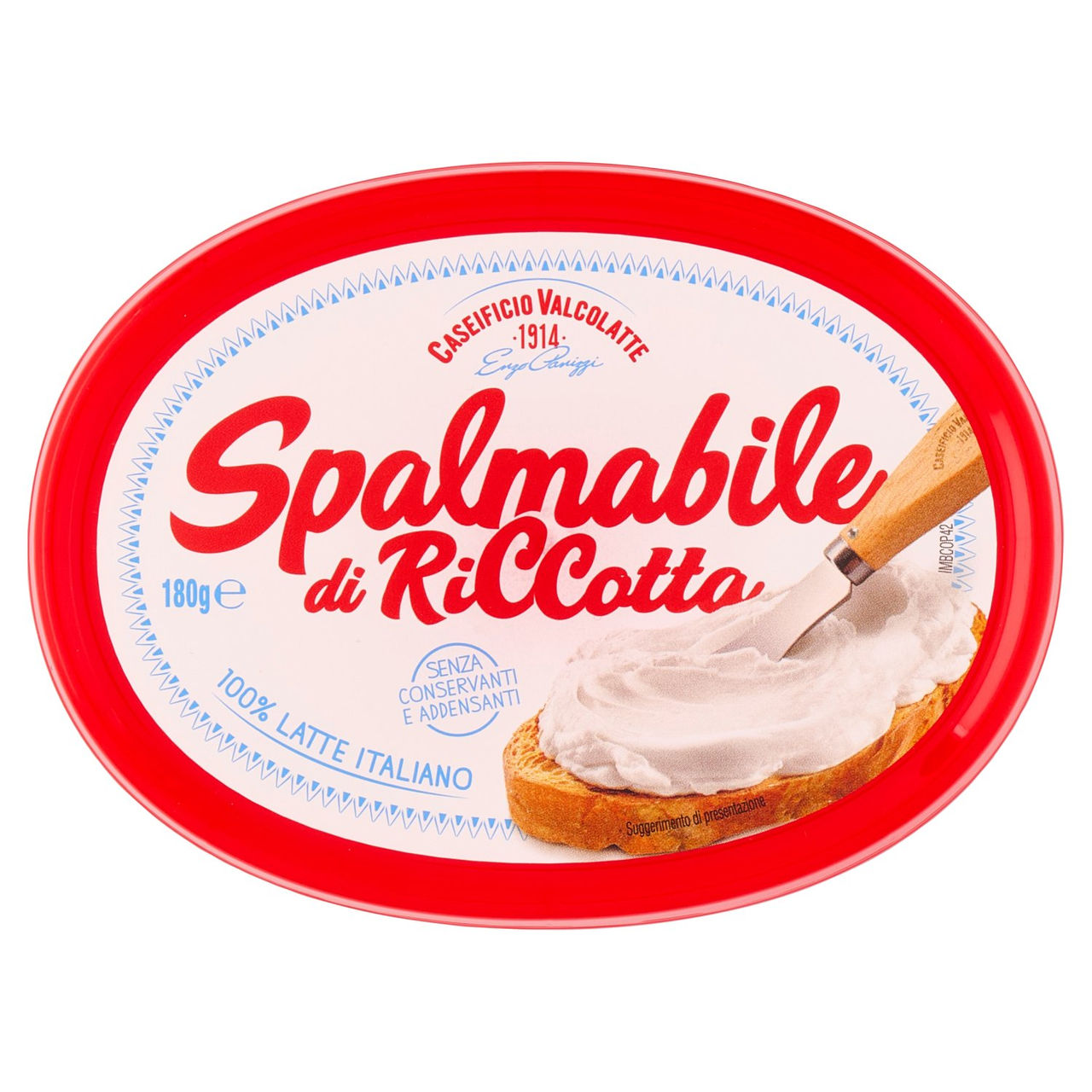 Caseificio Valcolatte Spalmabile di RiCCotta 180 g