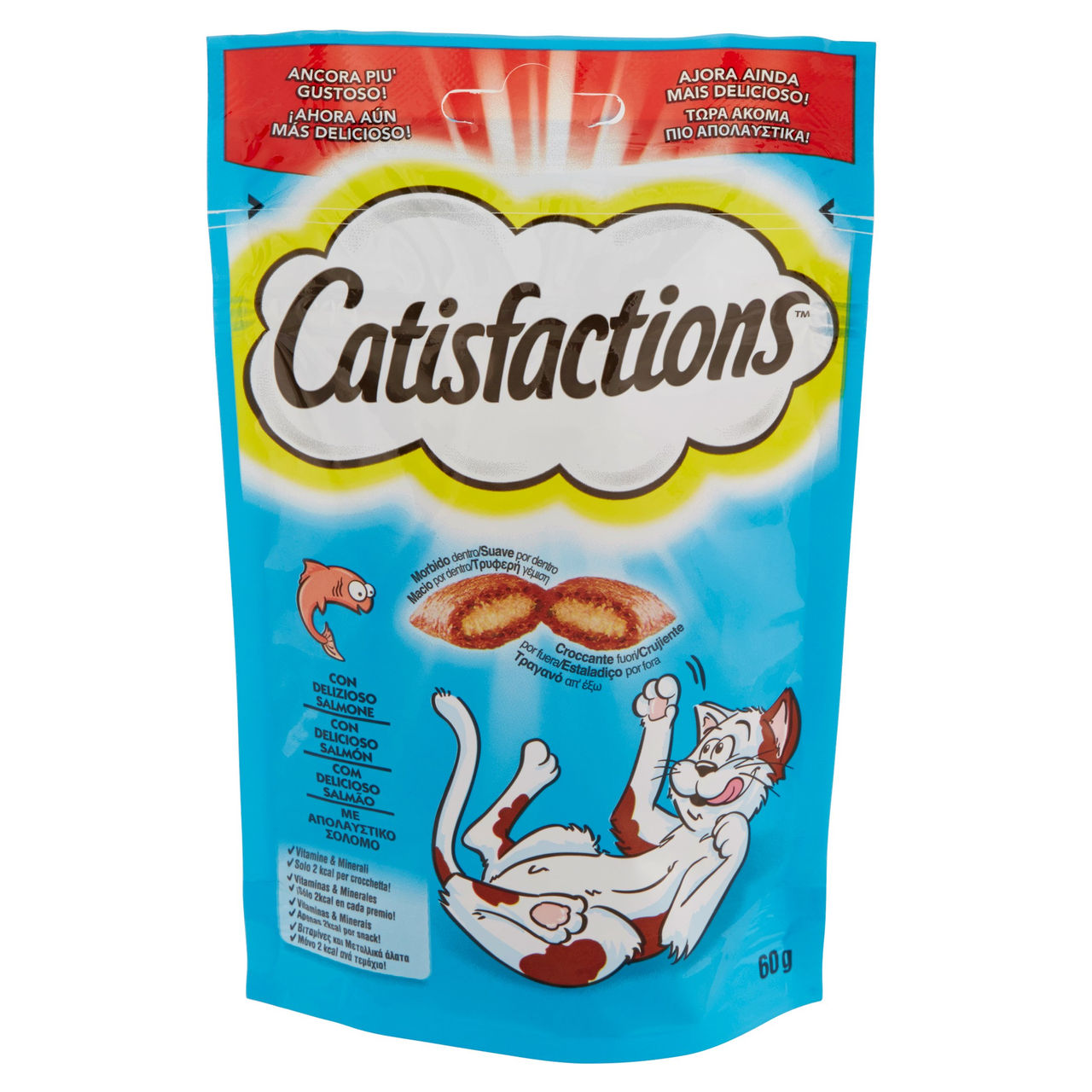 Catisfactions Snack Gatto Salmone 60 g