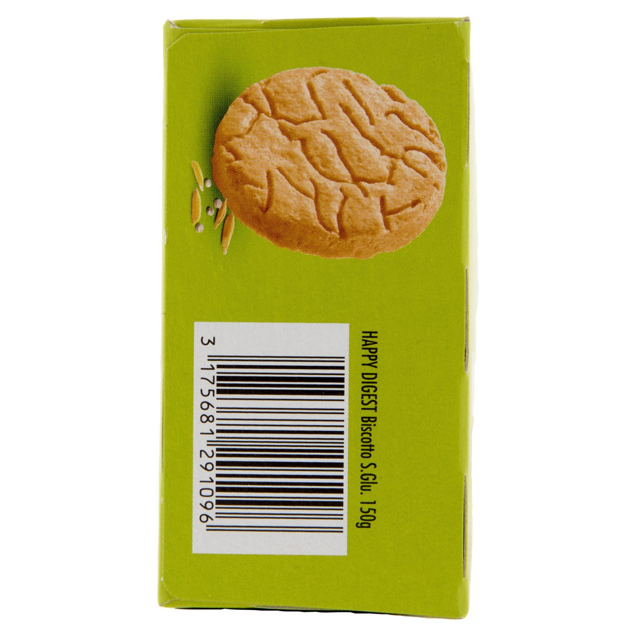 Céréal Happy Digest, Biscotto ai Grani Antichi, Senza Glutine, Senza Lattosio - 150 g