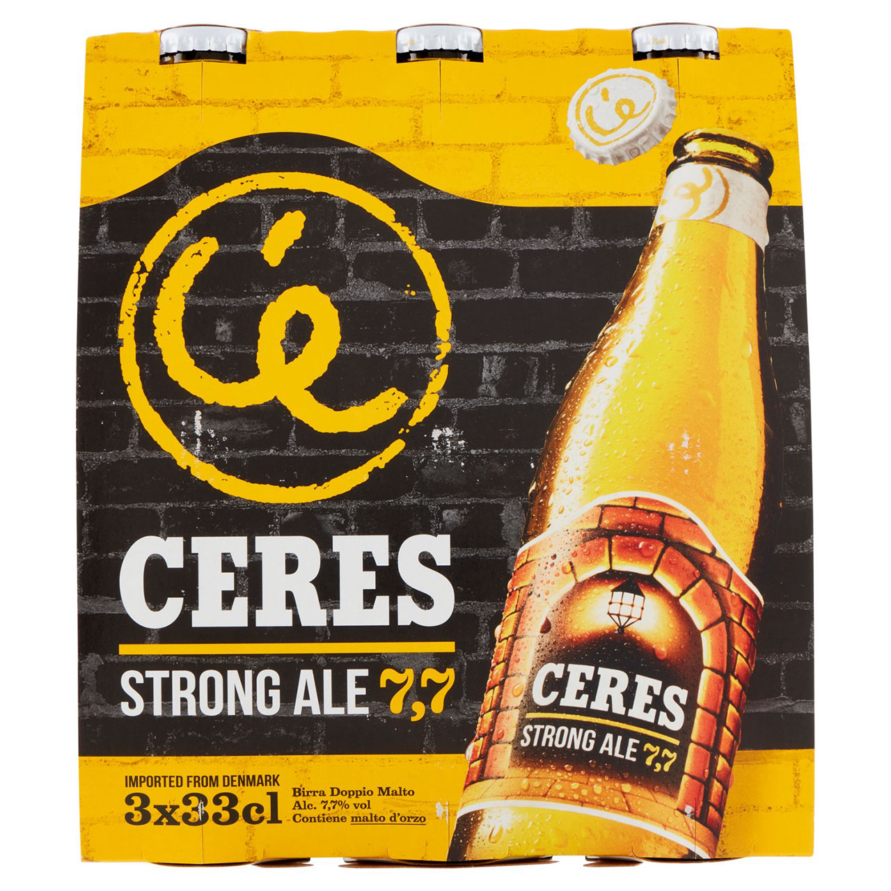 Ceres Strong Ale 7,7 3 x 33 cl in vendita online