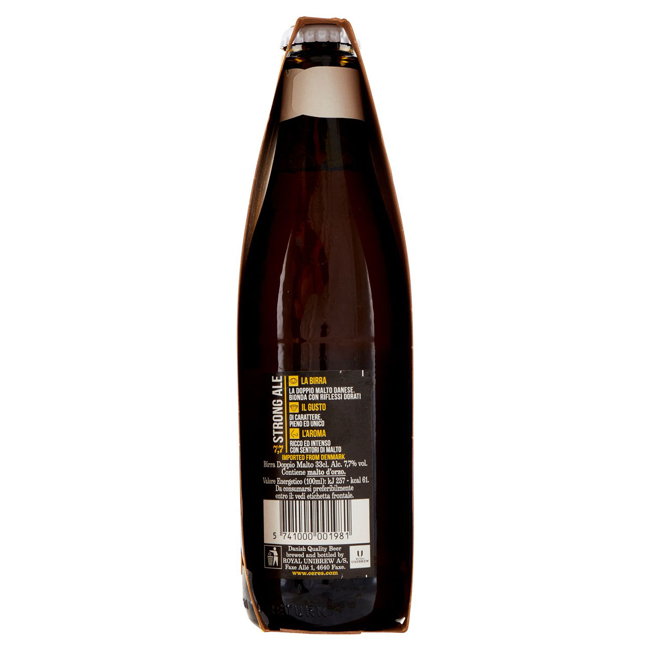 Ceres Strong Ale 7,7 3 x 33 cl in vendita online