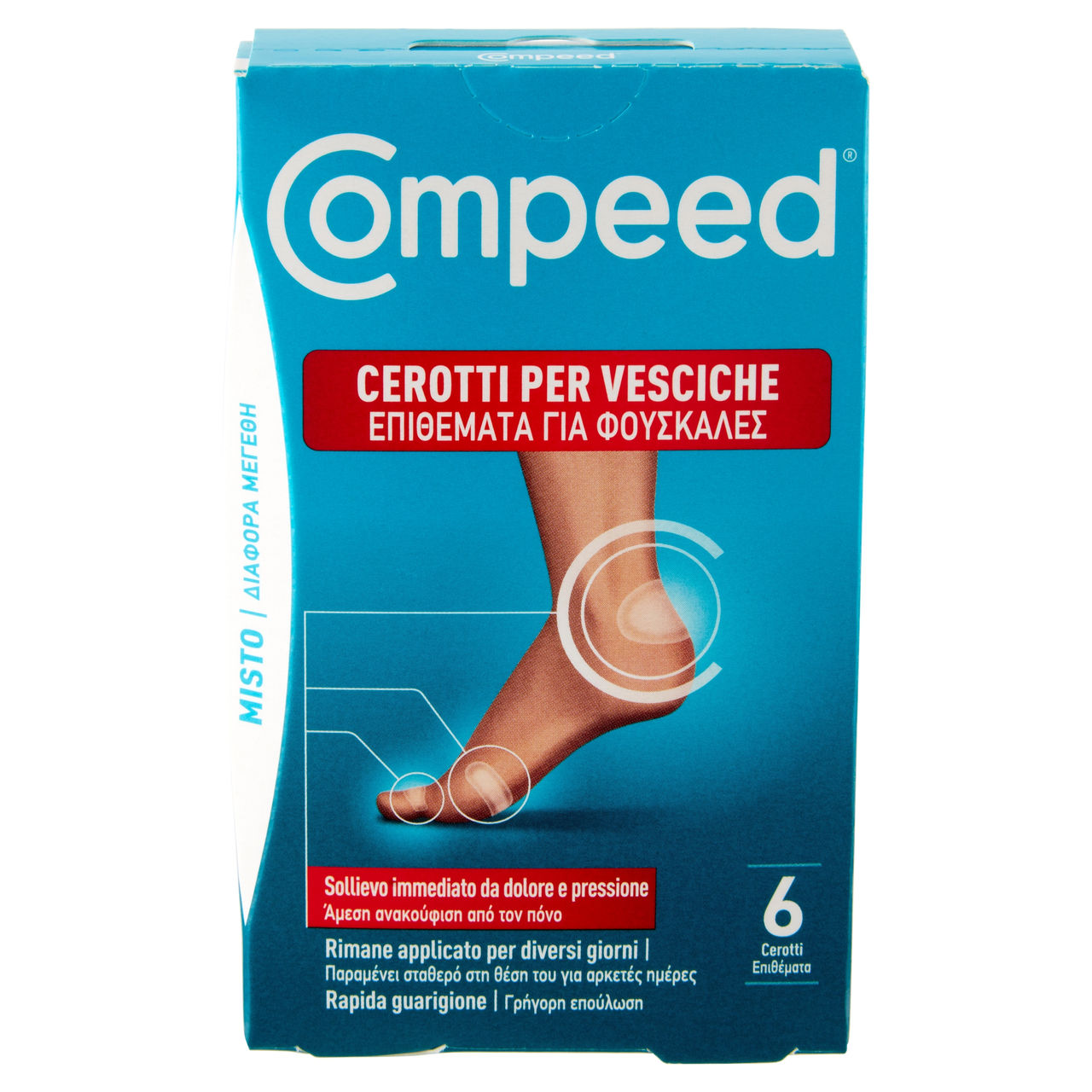 Cerotti per vesciche Compeed misto conf. da 6 pezzi
