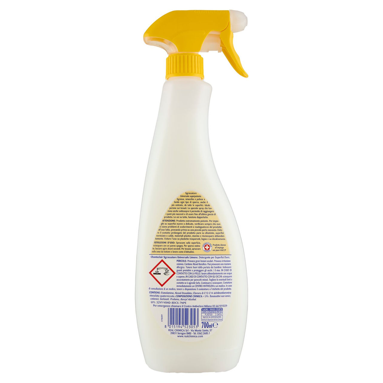Chanteclair Sgrassatore Universale Profumo di Limone 700 ml