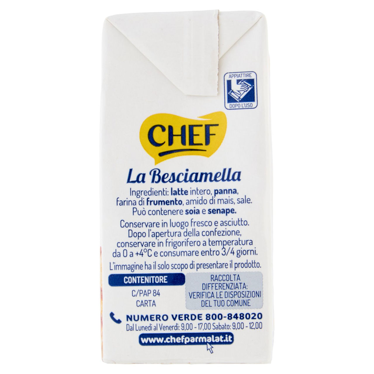 Chef la Besciamella 200 ml
