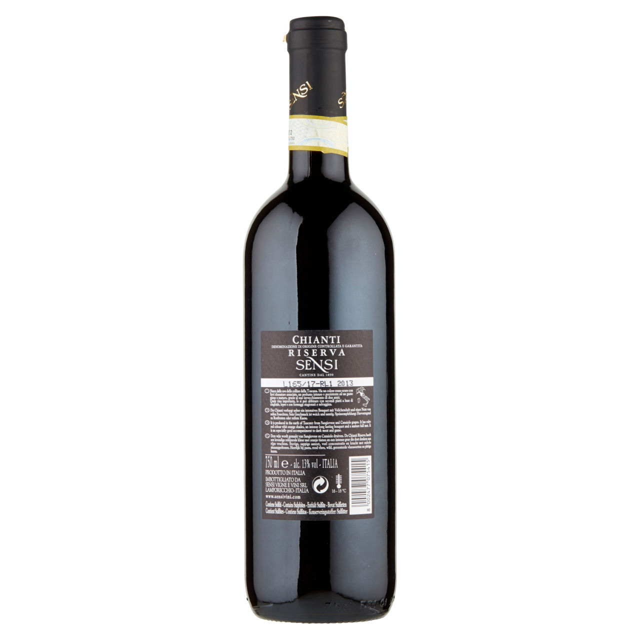Chianti DOCG Riserva Sensi  750 ml