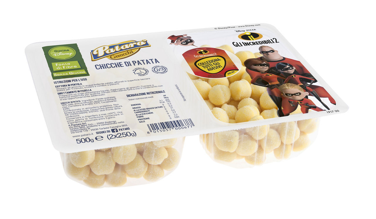 Chicche di patate Patarò  conf. 250 g x 2 pezzi
