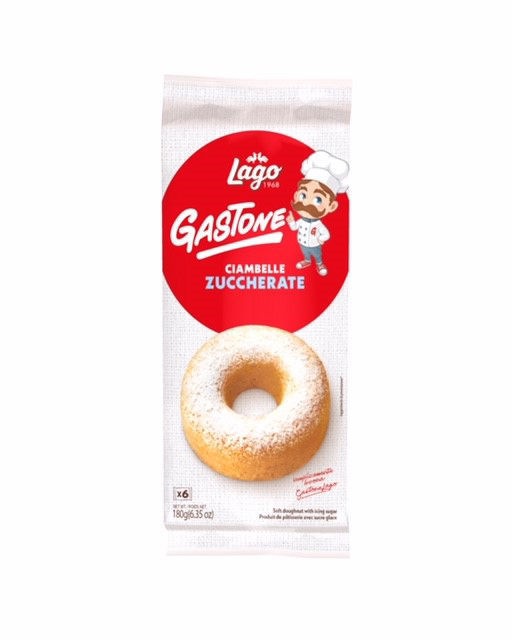 Ciambelle Gastone Lago zuccherate 180 g