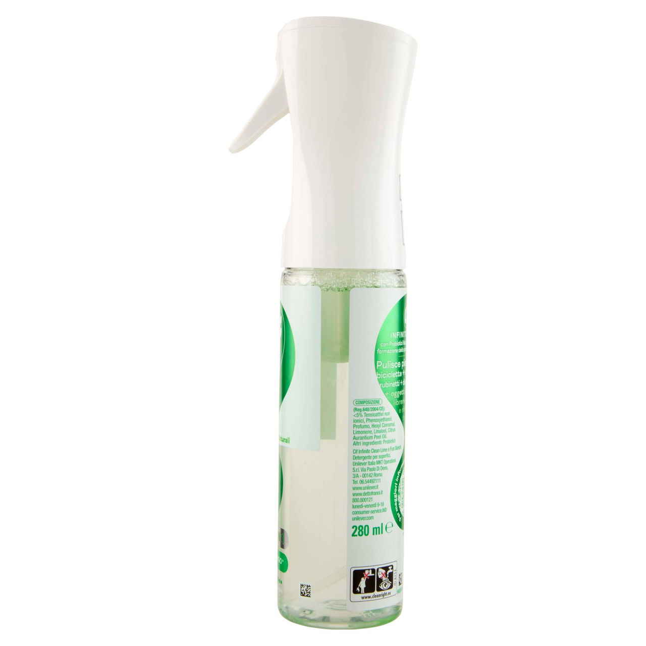 Cif Infinite   Clean Tutto in 1 Clean Lime & Fiori Bianchi 280 ml