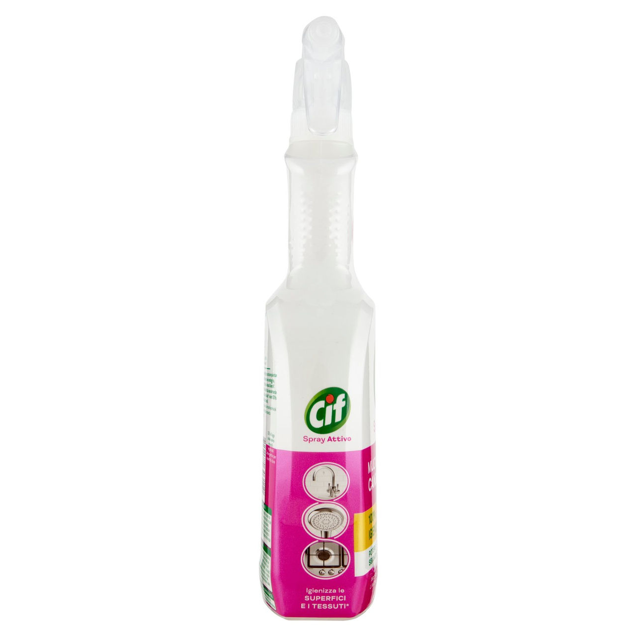 Cif Spray Attivo Multiuso con Candeggina Profumo di Limone 650 ml