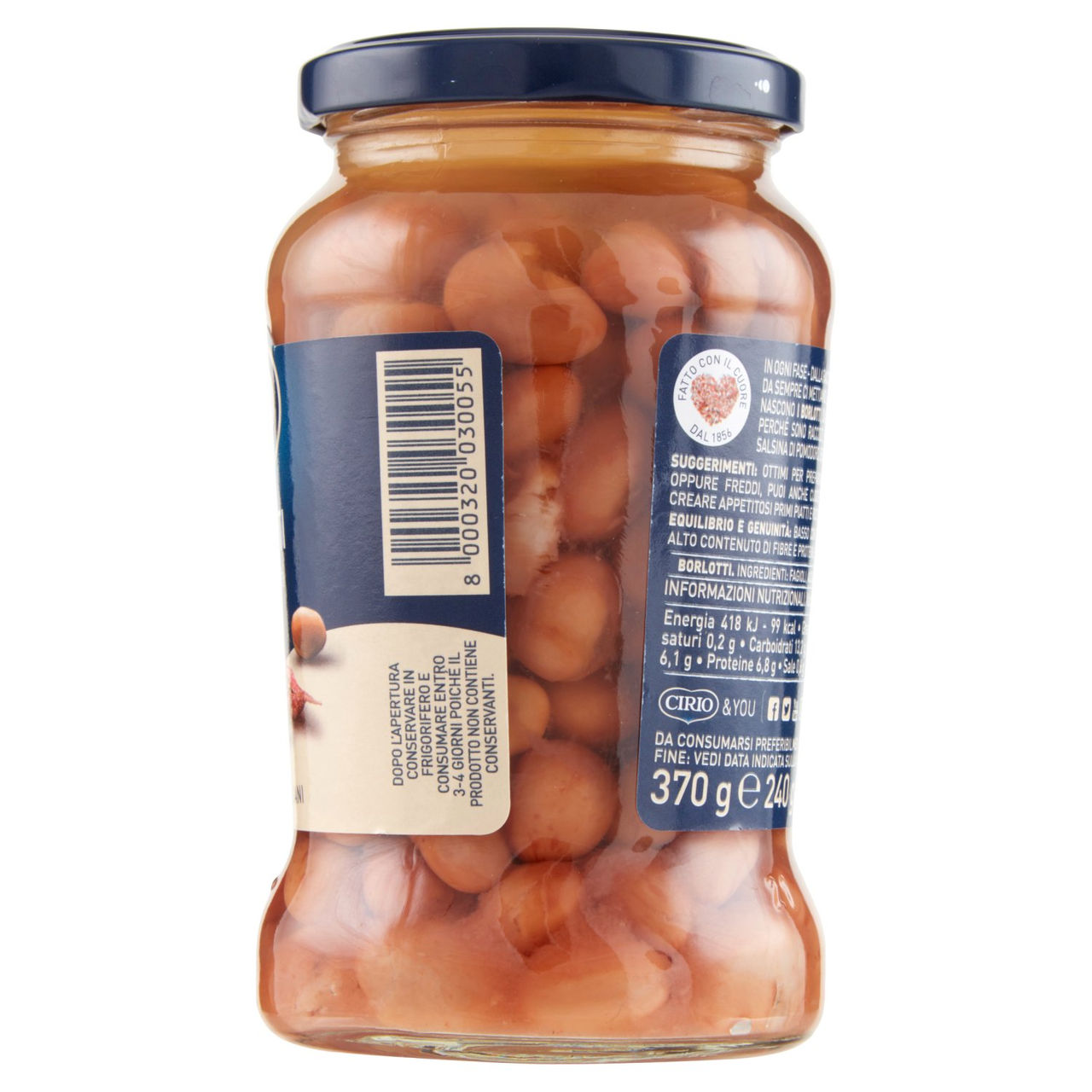 Cirio i Borlotti 370 g